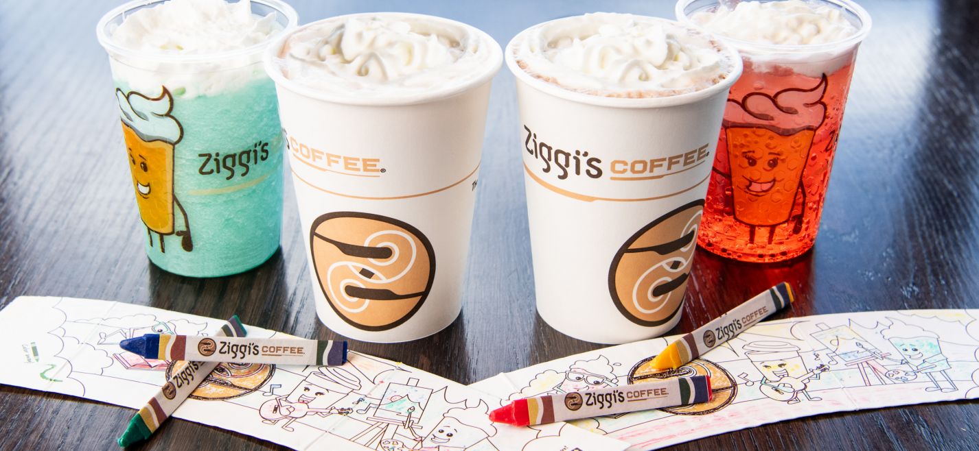 Discover Ziggi's kidZone Menu
