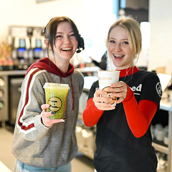 Ziggi's smiling baristas