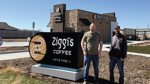 Ziggis location at 8669 West 29th St. N. Wichita