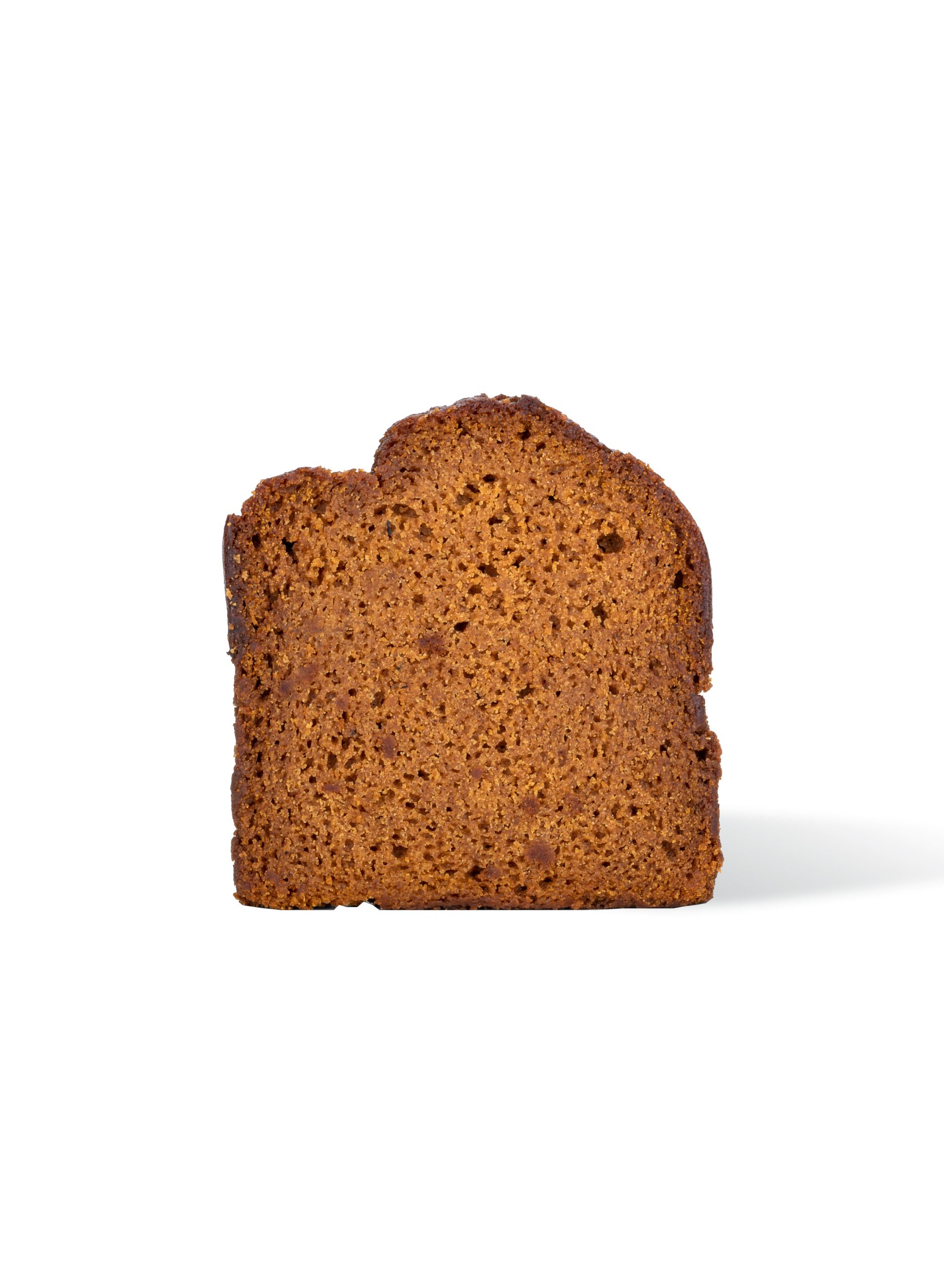 Slice of Ziggi's Gluten-Free Pumpkin Bread.