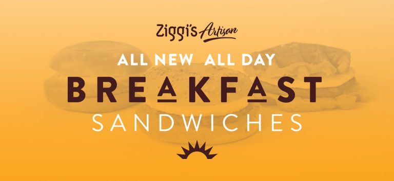 New Breakfast Sandwiches at Ziggi's