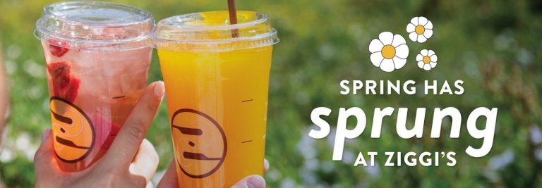 Sip Into Spring with Refreshing Drinks from Ziggi's Coffee