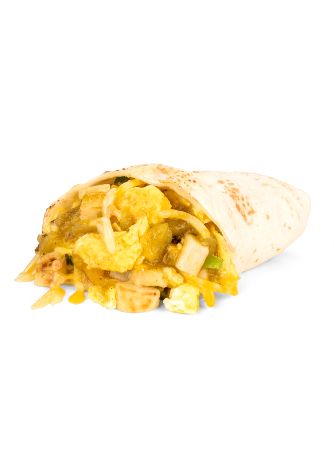 Picture of Ziggi's Eats and Treats - Egg & Cheese Burrito