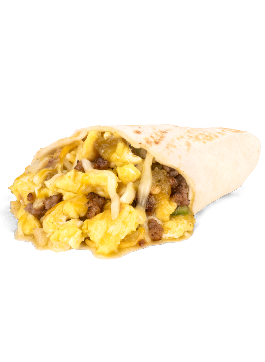 Picture of Ziggi's Eats and Treats - Spicy Sausage Burrito