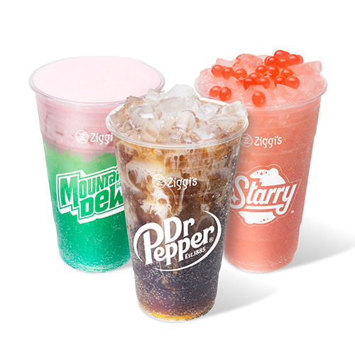 Ziggi's Coffee - Dirty Sodas