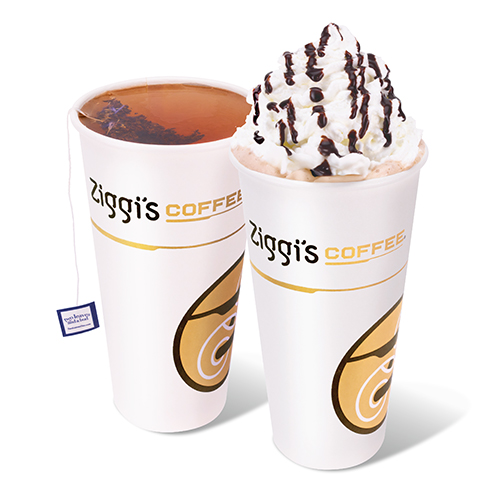 Ziggi's Coffee - Hot Teas and Coco